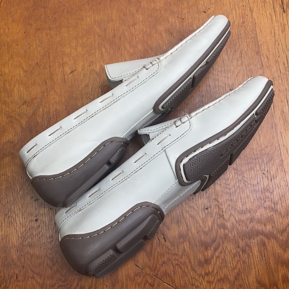 Rockport Washable Footwear Cream Loafers - Picture 6 of 10